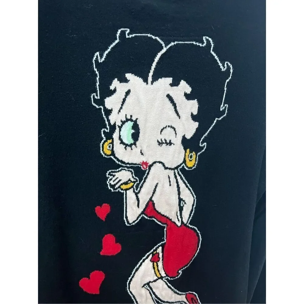Dolls kill x betty boop oversized sweater